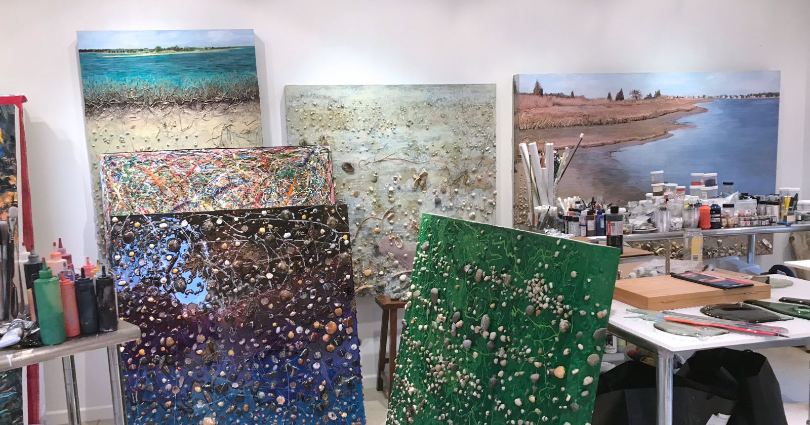 Inside Gil Ferrer's studio