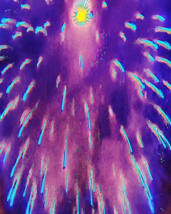 Explosions, Photograph · 48 × 60 in