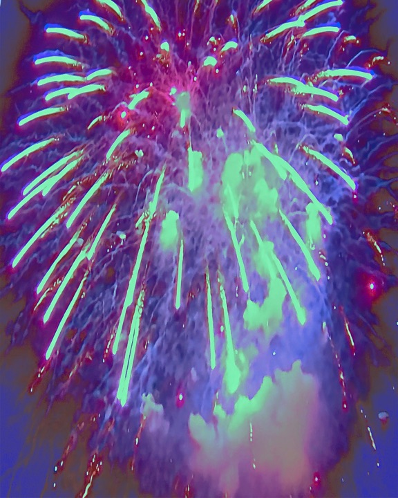 Explosions, Photograph · 48 × 60 in