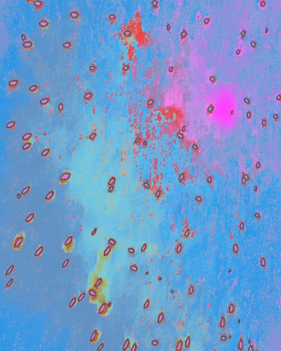 Explosions, Photograph · 48 × 60 in