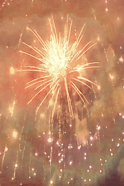 Explosions, Photograph · 48 × 72 in