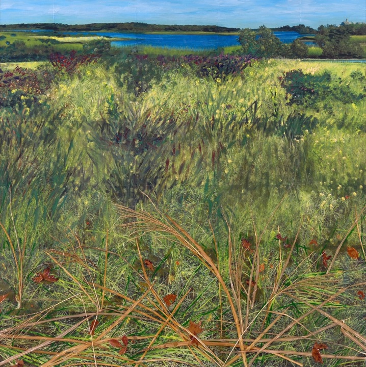 Organic Marine Scapes, Mixed media on canvas